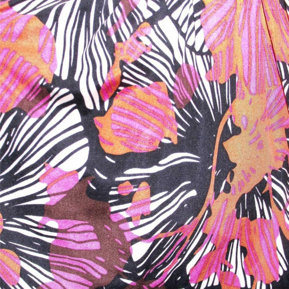 Sky Brand Printed Belted Sleeveless Stretch Top XS - Picture 3 of 6